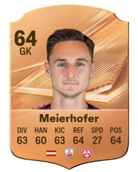 Meierhofer 64 Common GK FC 26 card
