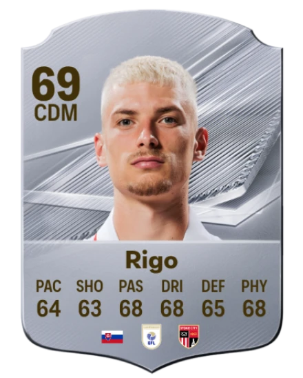 Rigo 69 Silver CDM FC 27 card