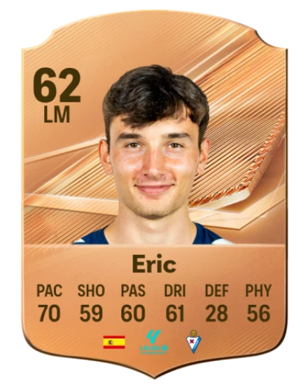 Eric 62 Bronze LM FC 27 card