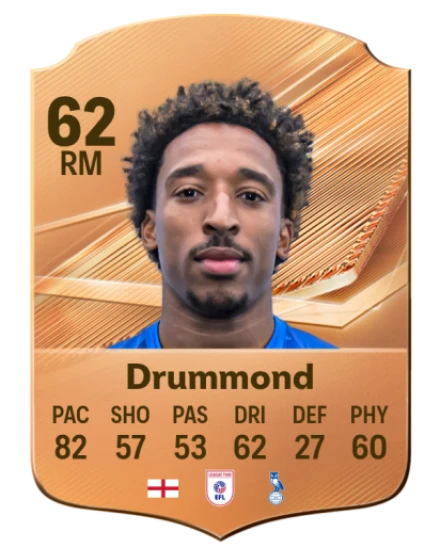 Drummond 62 Common RM FC 26 card