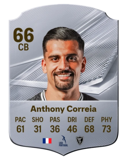 Anthony Correia 66 Common CB FC 26 card