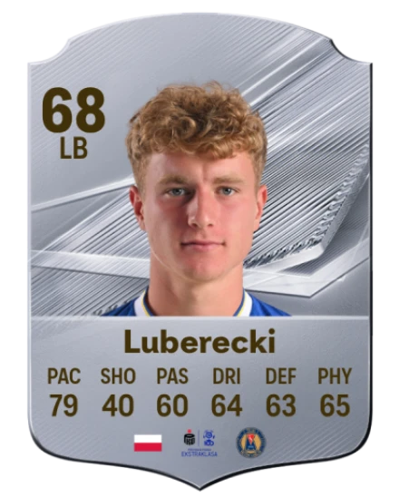 Luberecki 68 Common LB FC 26 card