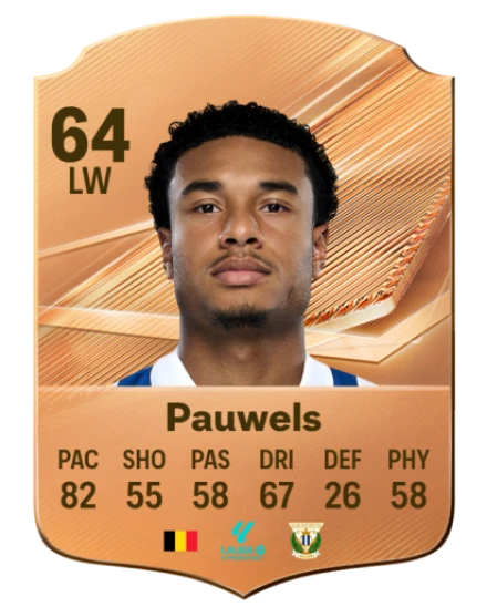 Pauwels 64 Bronze LW FC 27 card