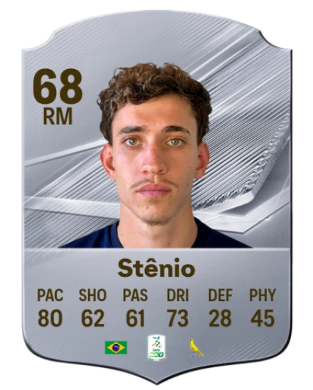 Stênio 68 Silver RM FC 27 card