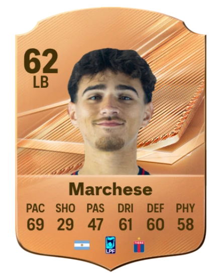 Marchese 62 Bronze LB FC 27 card