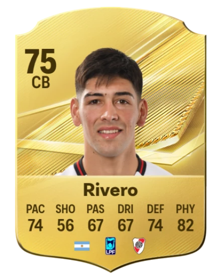 Rivero 75 Common CB FC 26 card