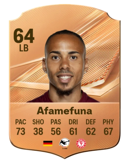 Afamefuna 64 Common LB FC 26 card