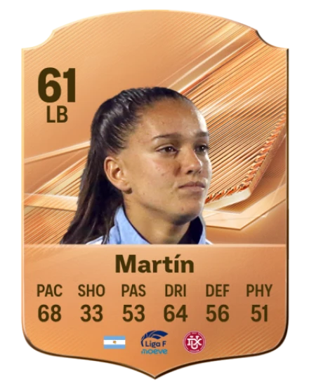 Martín 61 Bronze LB FC 27 card