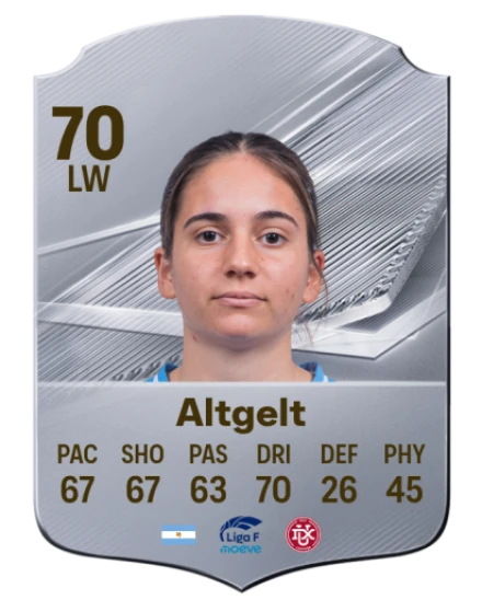 Altgelt 70 Common LW FC 26 card