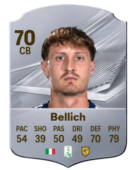Bellich 70 Common CB FC 26 card