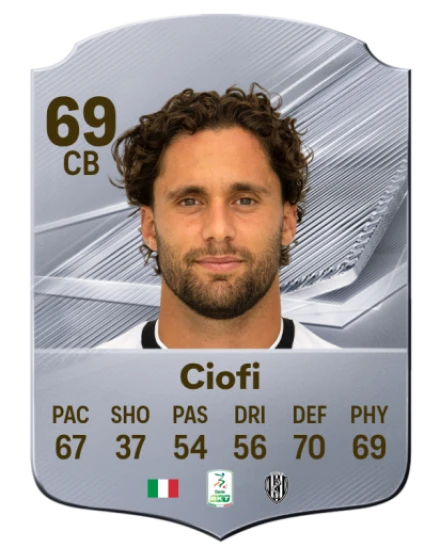 Ciofi 69 Common CB FC 26 card