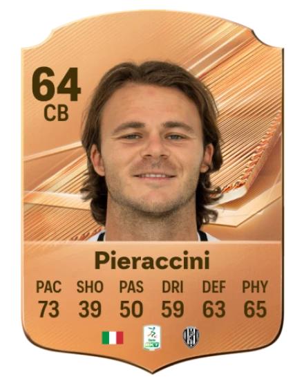 Pieraccini 64 Bronze CB FC 27 card