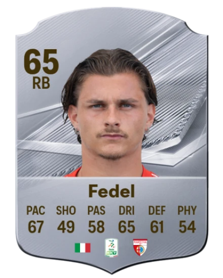 Fedel 65 Silver RB FC 27 card