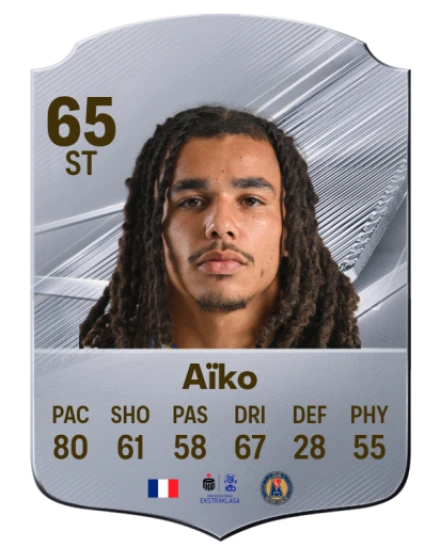 Aïko 65 Silver ST FC 27 card