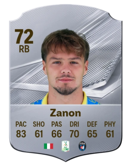 Zanon 72 Common RB FC 26 card