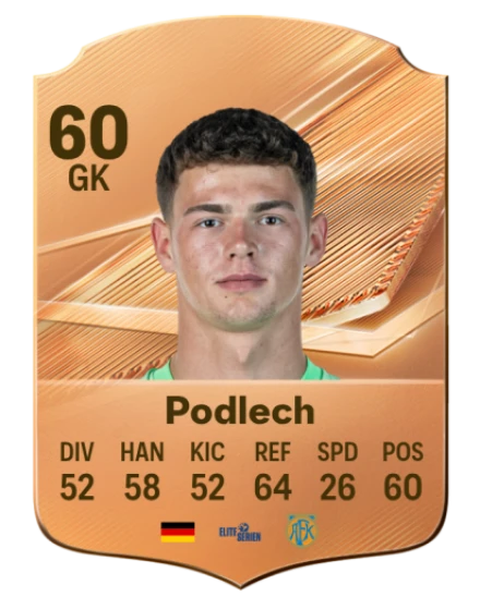 Podlech 60 Bronze GK FC 27 card