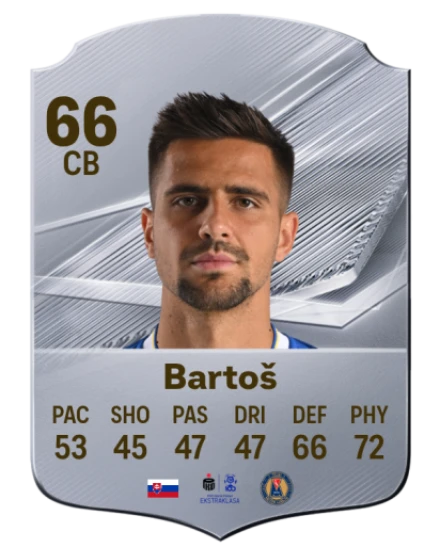 Bartoš 66 Common CB FC 26 card
