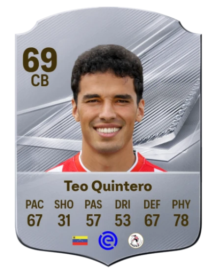 Teo Quintero 69 Common CB FC 26 card