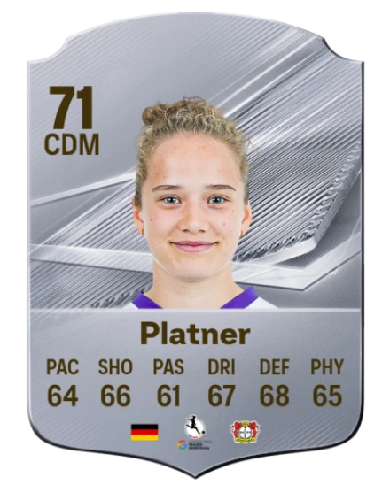 Platner 71 Silver CDM FC 27 card