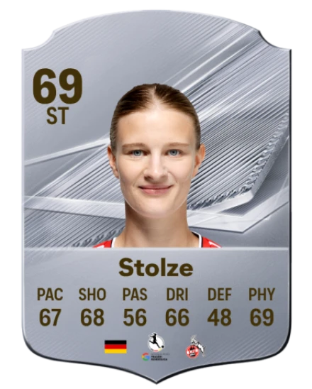 Stolze 69 Silver ST FC 27 card