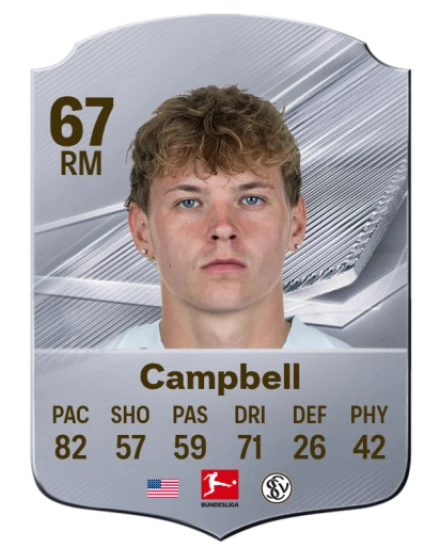 Campbell 67 Common RM FC 26 card