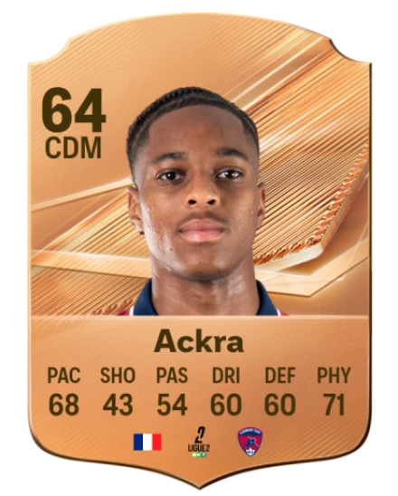 Ackra 64 Bronze CDM FC 27 card