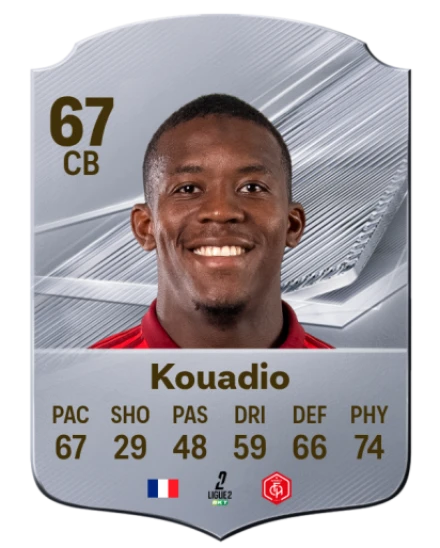 Kouadio 67 Common CB FC 26 card