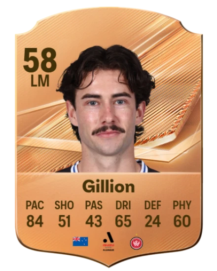 Gillion 58 Common LM FC 26 card