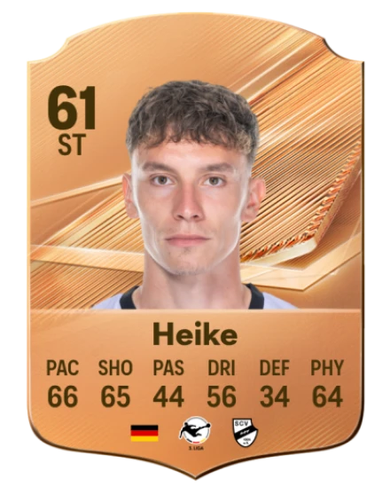 Heike 61 Bronze ST FC 27 card
