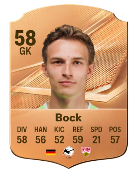 Bock 58 Bronze GK FC 27 card