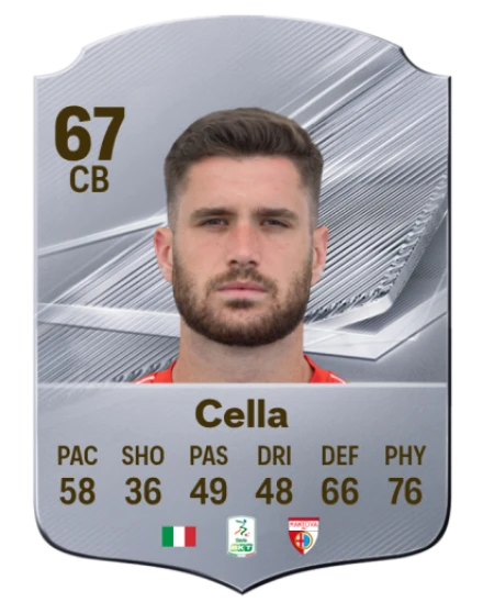 Cella 67 Common CB FC 26 card