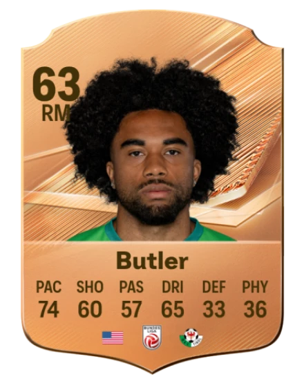 Butler 63 Bronze RM FC 27 card