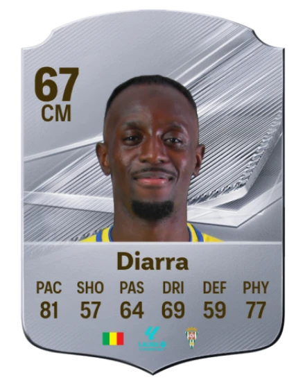 Diarra 67 Common CM FC 26 card