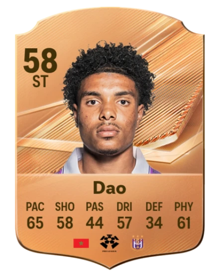 Dao 58 Bronze ST FC 27 card