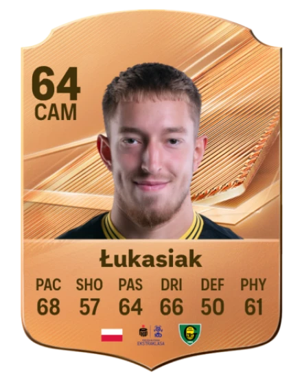 Łukasiak 64 Bronze CAM FC 27 card