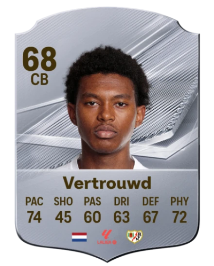 Vertrouwd 68 Silver CB FC 27 card