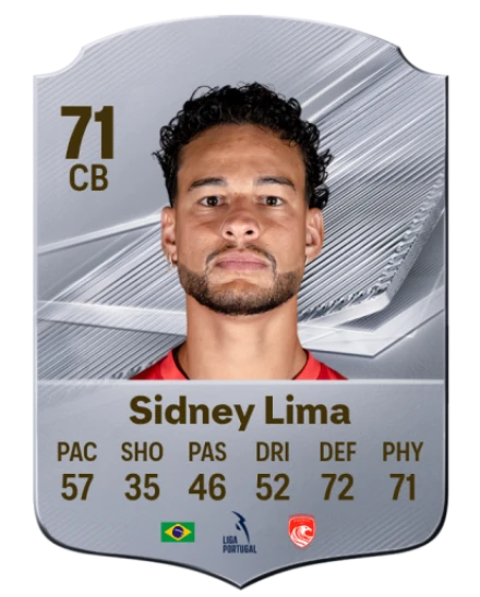 Sidney Lima 71 Rare CB FC 26 card