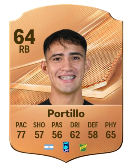 Portillo 64 Common RB FC 26 card