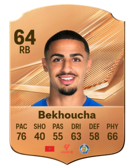 Bekhoucha 64 Bronze RB FC 27 card