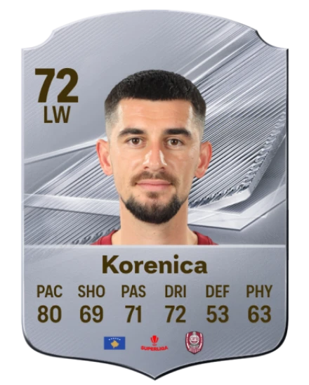 Korenica 72 Common LW FC 26 card
