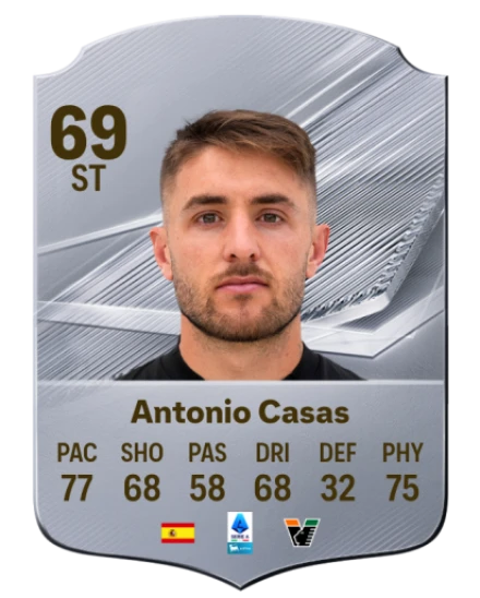 Antonio Casas 69 Common ST FC 26 card
