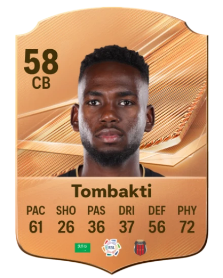 Tombakti 58 Bronze CB FC 27 card