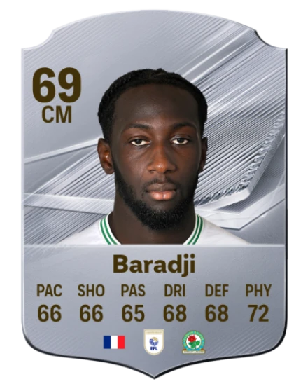 Baradji 69 Common CM FC 26 card