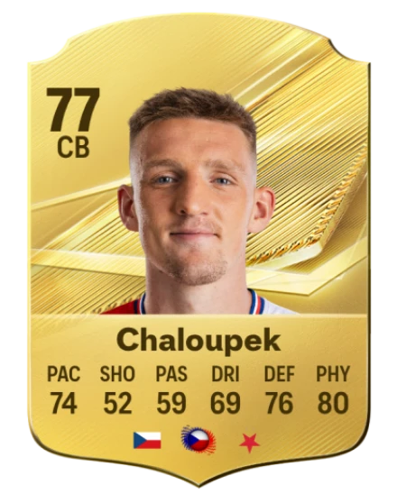 Chaloupek 77 Common CB FC 26 card