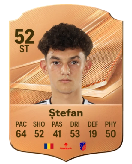Ștefan 52 Bronze ST FC 27 card