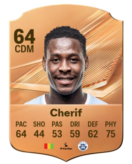 Cherif 64 Bronze CDM FC 27 card