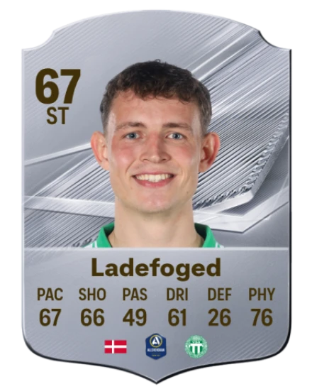 Ladefoged 67 Rare ST FC 26 card