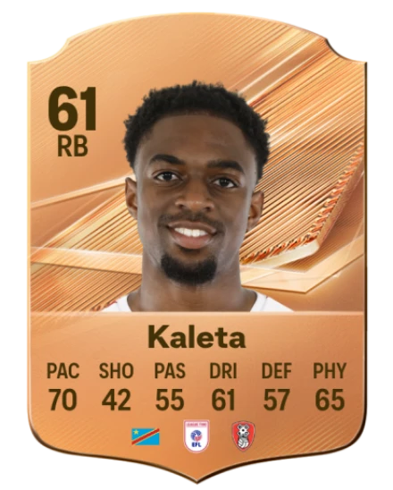 Kaleta 61 Common RB FC 26 card