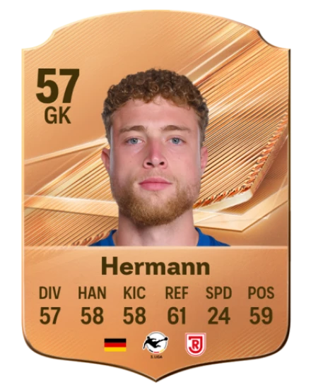 Hermann 57 Bronze GK FC 27 card