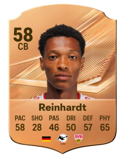 Reinhardt 58 Bronze CB FC 27 card